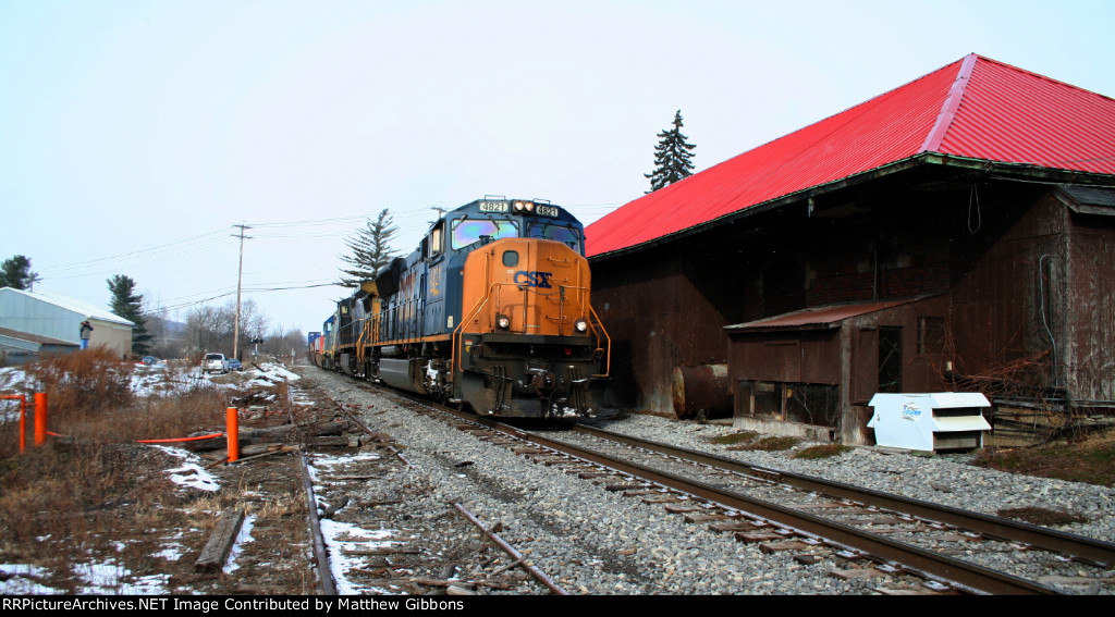 CSX detour train Q112